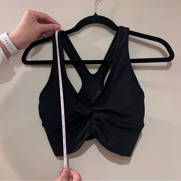 Alo Wild Thing Black Sports Bra - Picture 8 of 9